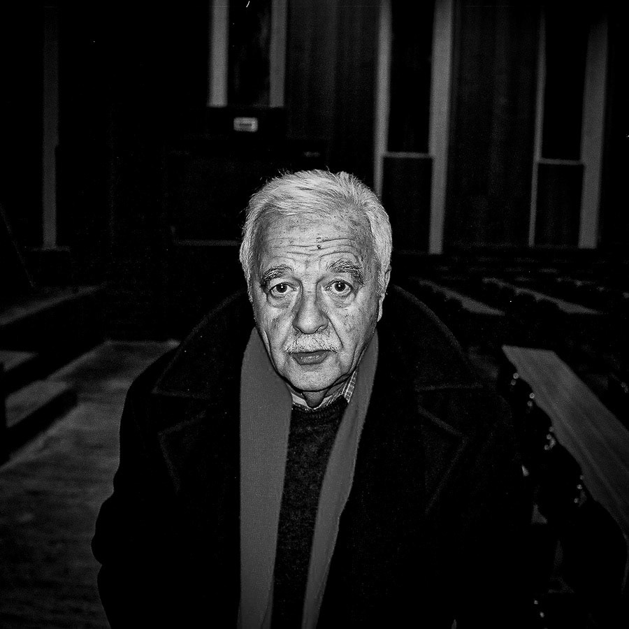 Portrait de Maurice Rajfus par Loïc Jouan