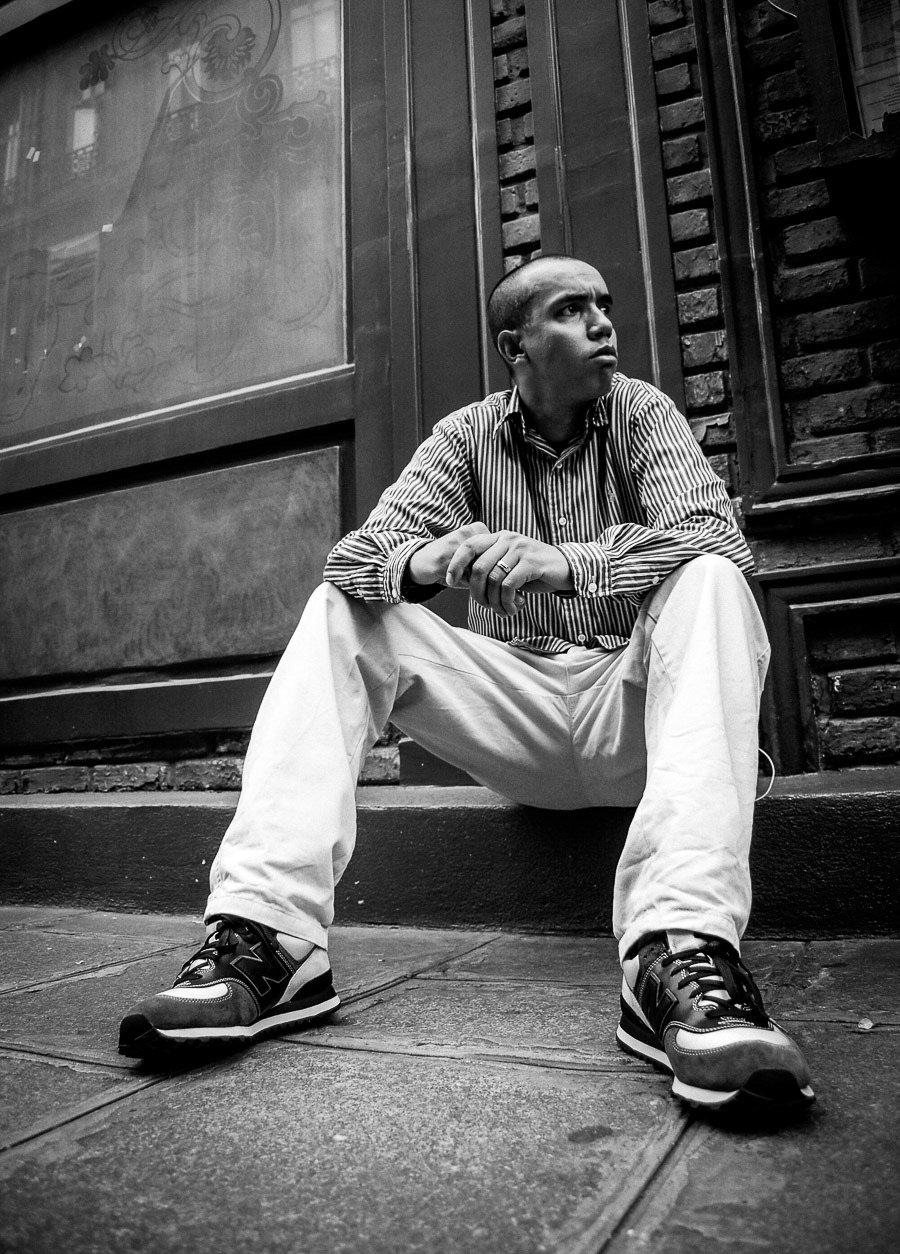 Portrait de Karim Madani par Loïc Jouan